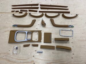 Set sierlijsten voor interieur sand beige